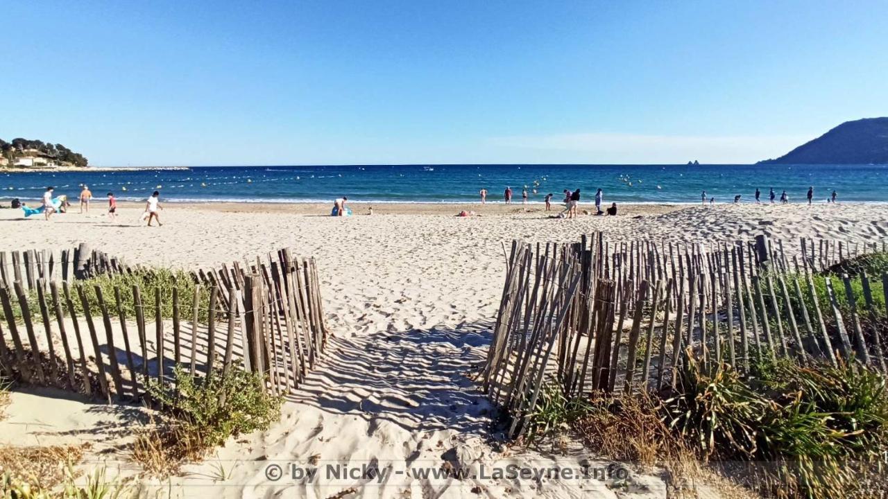 Charmant Appart. 500M Plages Des Sablettes La Seyne-sur-Mer Exterior foto